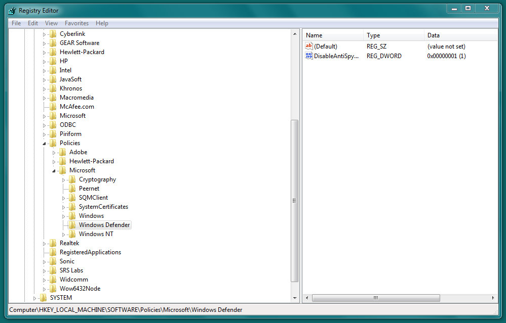 Windows-Defender-Registry-Entry.PNG