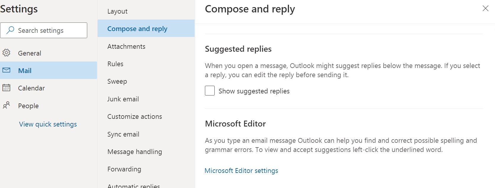 hotmail settings for outlook