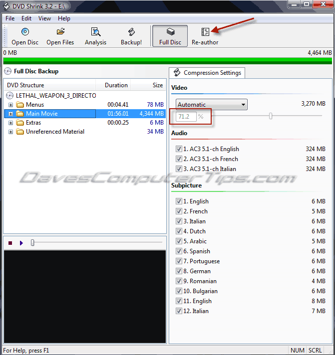 dvd shrink 64 bit majorgeeks