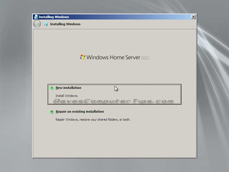 Установка и настройка windows home server 2011