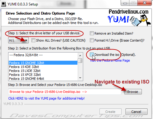 Create multiboot USB drives with YUMI Daves Computer