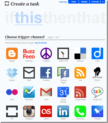 ifttt - create task