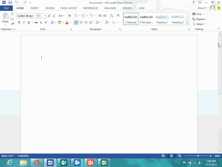 microsoft word 2013 online