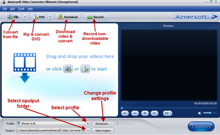 aimersoft video converter ultimate old version