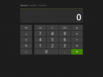 New Windows 8.1 Metro calculator.