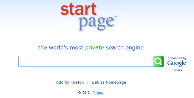 Startpage_search engine