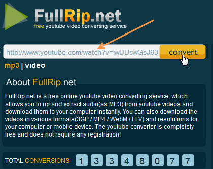 convert mp3 music files to mp4