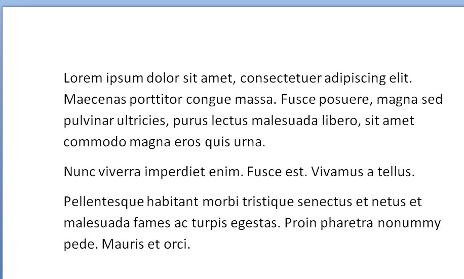 Latin Copy Text 9