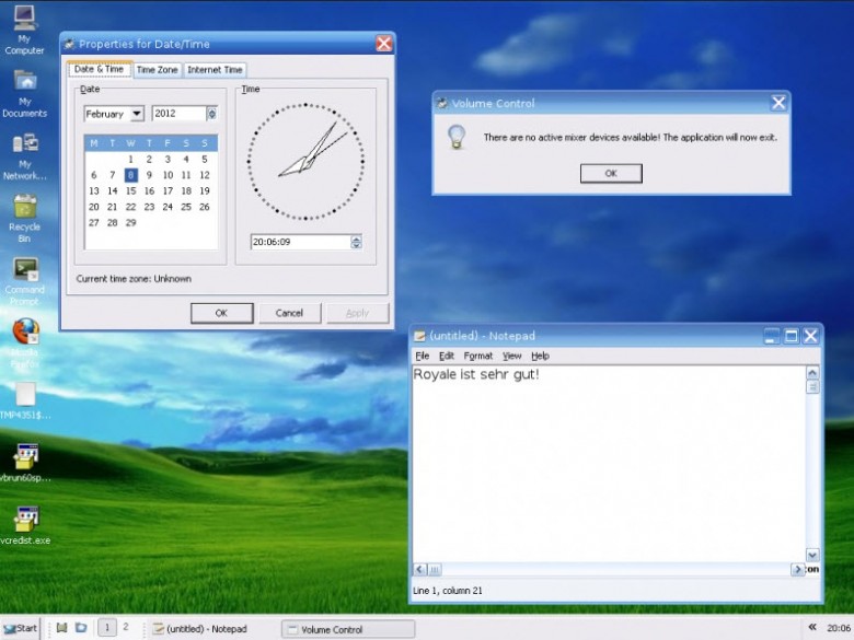 reactos screenshot 1