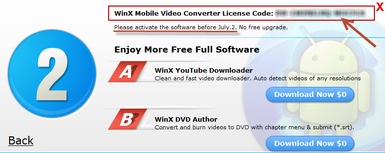 winx converter for mac license