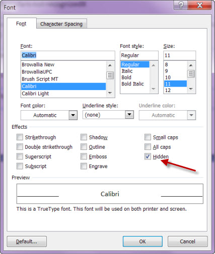 turn off formating marks in word for mac