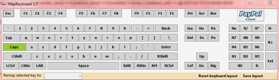 remap keyboard controls screen