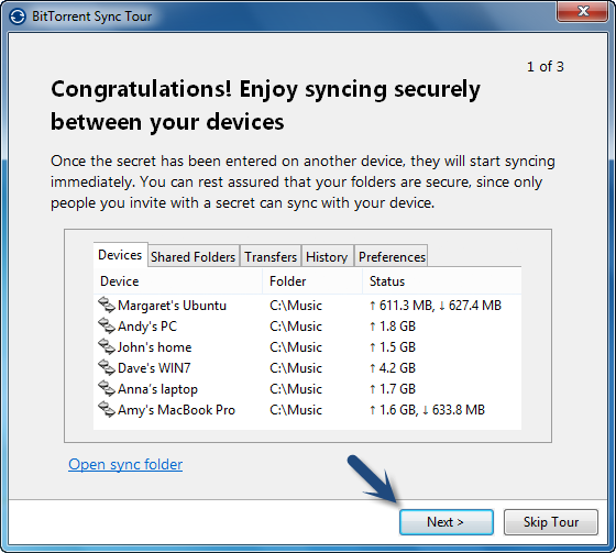 bittorrent sync may not share read only