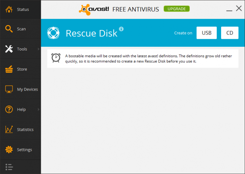 avast rescue disk