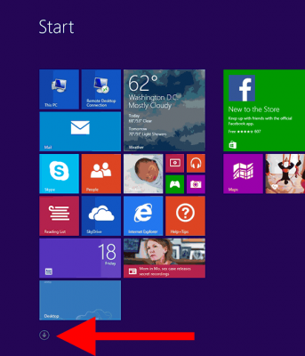 windows 8.1 all apps