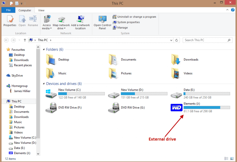 file explorer