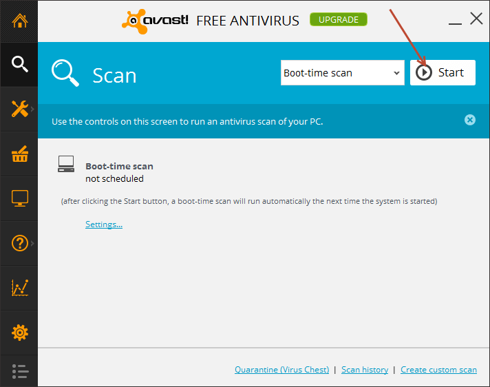 avast boot scanner download