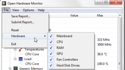 pc hardware monitor program