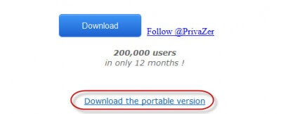 download the new PrivaZer 4.0.75