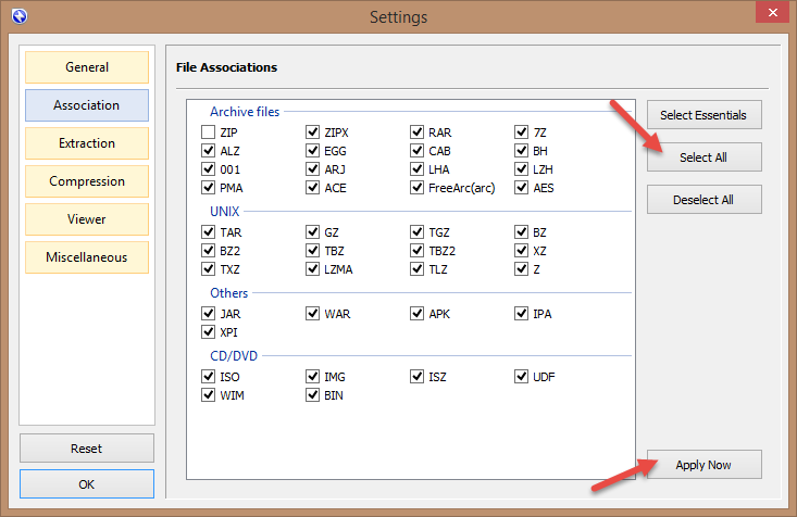 not supported file format bandizip