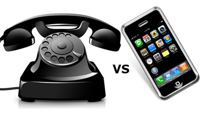 cell vs landline