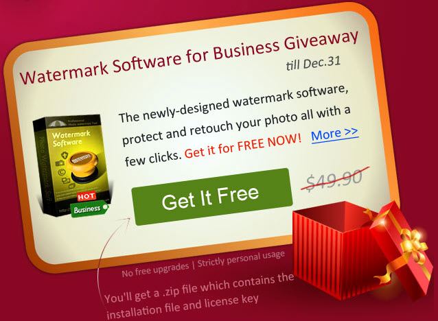 watermark software giveaway