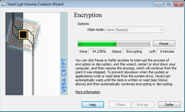 veracrypt external drive