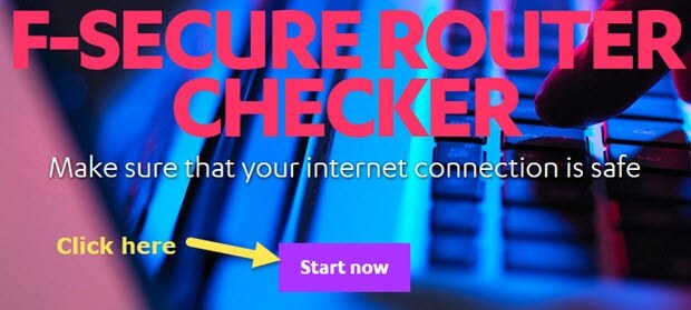 f secure router checker