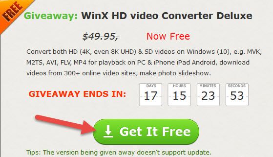 winx video converter - giveaway