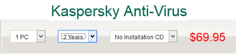kaspersky pricing - two years