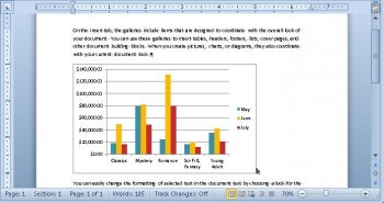 Excel Chart pasted as a Link into Word