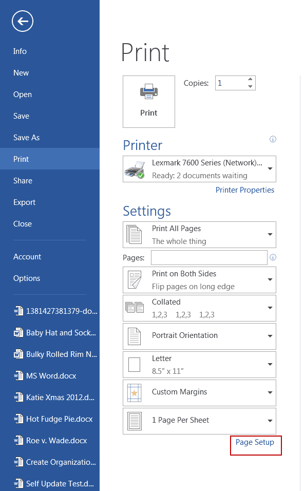 create booklet in word