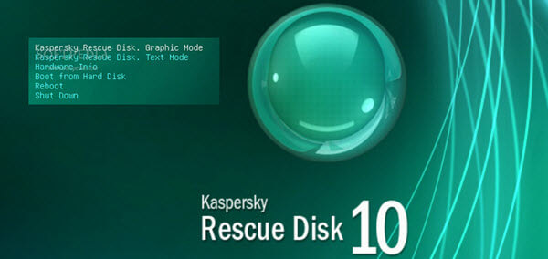 kaspersky rescue disk 10 tutorial