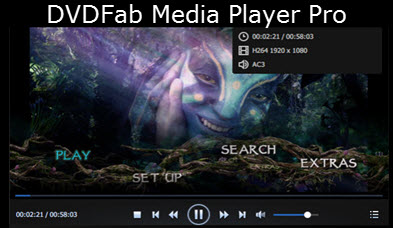 dvdfab media player pro visualization