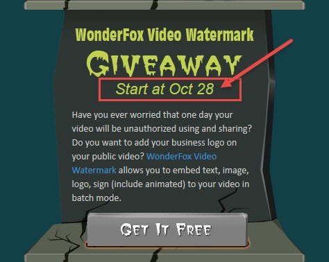 wf video watermark giveaway