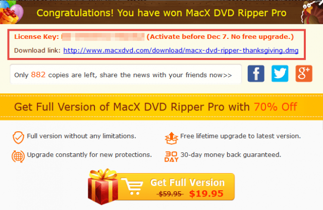 macx dvd ripper pro 8.5.0 purchase code