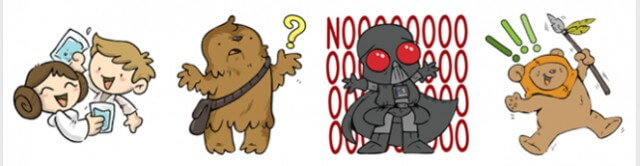 The Force Is Strong With this One Facebook Star Wars Stickers Pic5