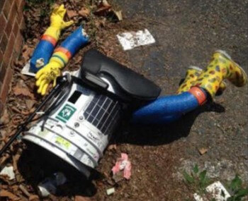 hitchbot dismembered