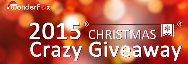 wonderfox crazy xmas giveaway