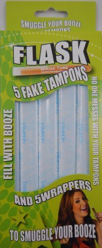 Tampon flasks 5 pack