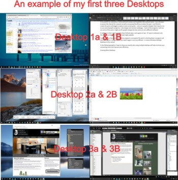 windows multiple desktops