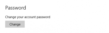 windows 10 password settings