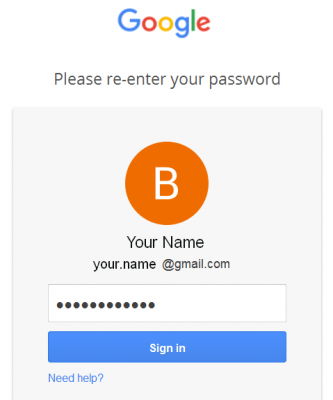enter-gmail-password