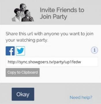 showgoers for netflix invitation image
