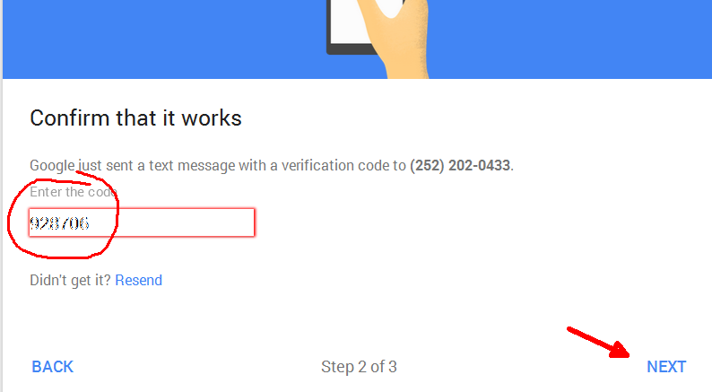 how to bypass gmail activation code