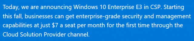 ms annoucement - re subscriptions