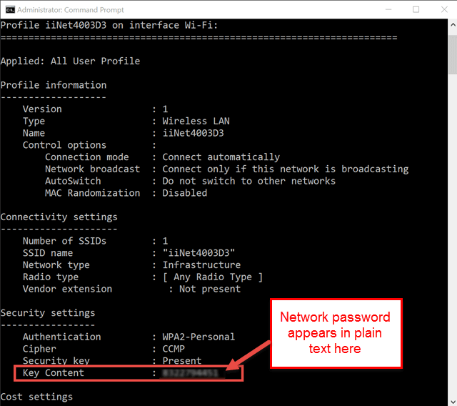 cmd-reveal wireless key