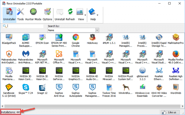 revo uninstaller free