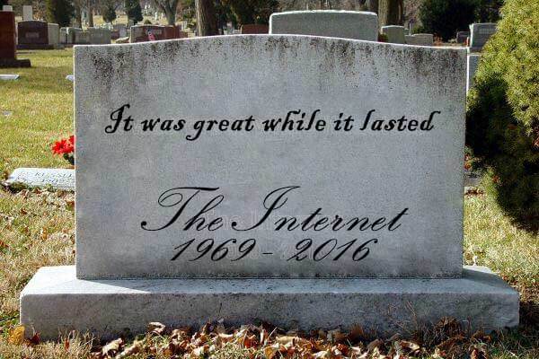 death of the internet