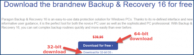 paragon-backup & recovery-download